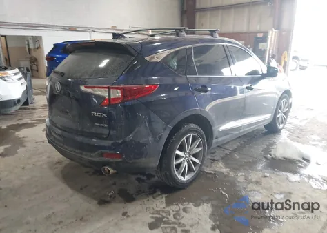 2020 Acura Rdx Technology Package z USA, uszkodzony, nr VIN 5J8TC2H50LL020365